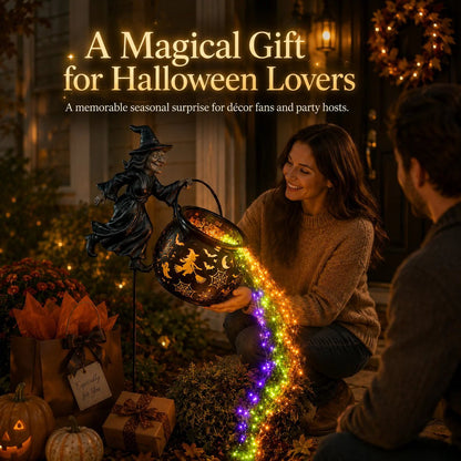 Annies-fashion – Halloween Witch Garden Light