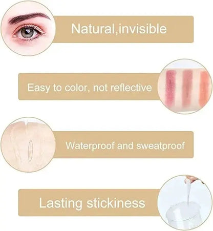 Annie’s Fashion New Glue-Free Ultra Natural Invisible Double Eyelid Sticker