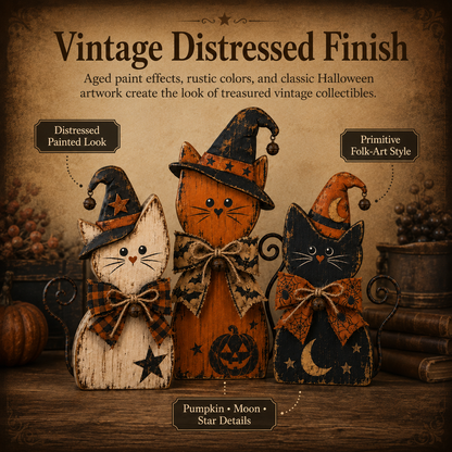 Annies-fashion – Retro Halloween Tabletop Decor Collection