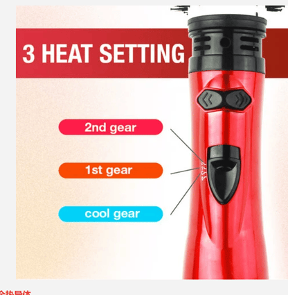 Annie’s Fashion 3-in-1 Rotating Hot Air-Hair Styler and Dryer