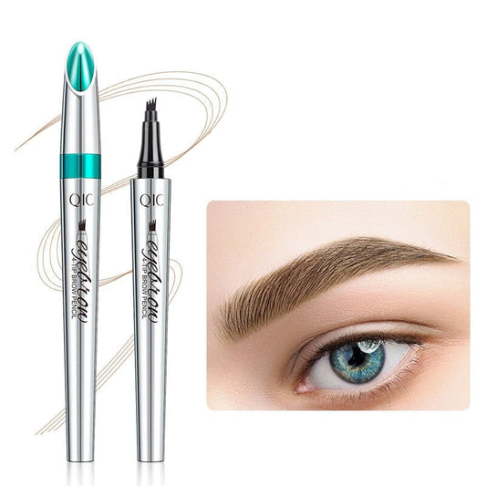 Waterproof Eyebrow Pencil | 3D Microblading Four Prong Tip