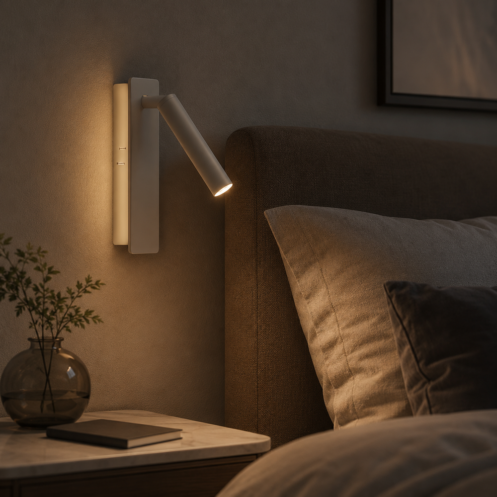 Adjustable LED Bedside Reading Light – Flexible Night Lamp for Desk, Bedroom & Study