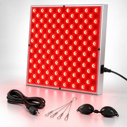 Red & Near-Infrared Light Panel, 225 LEDs