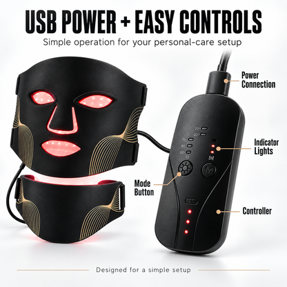 7-Colour LED Face & Neck Mask