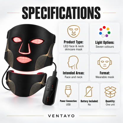 7-Colour LED Face & Neck Mask