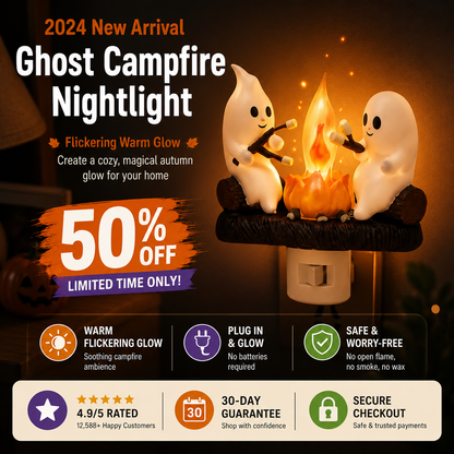 Annies-fashion – Cozy Halloween Campfire Night Light