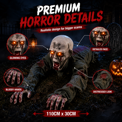 Annies-fashion – Realistic Crawling Ghost Outdoor Decoration
