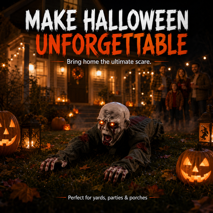 Annies-fashion – Realistic Crawling Ghost Outdoor Decoration