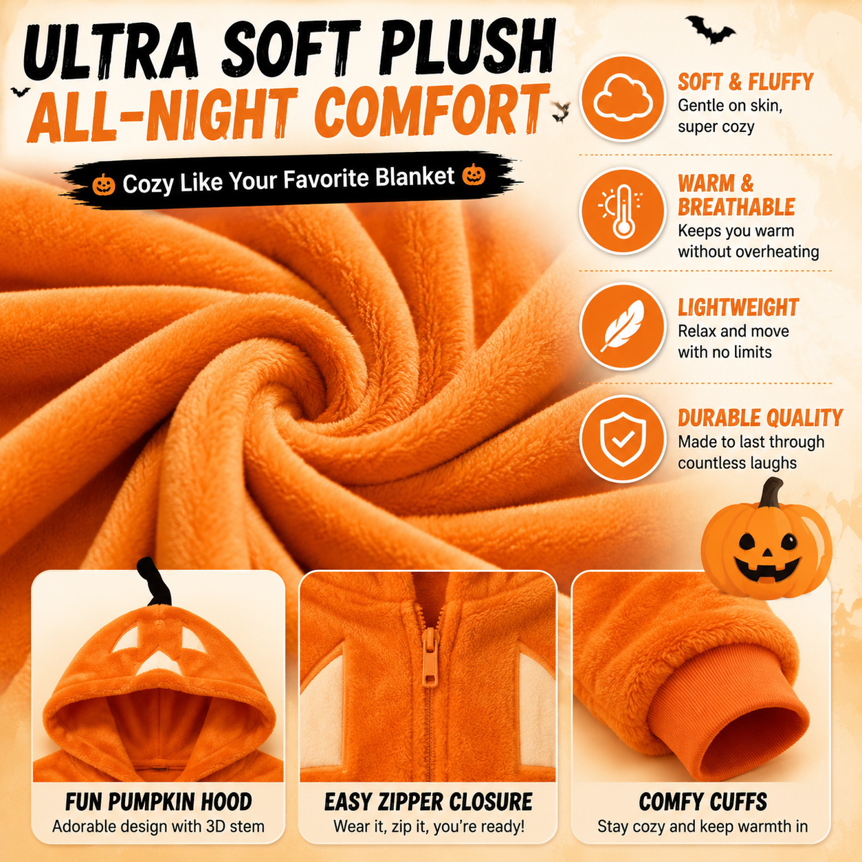 Annies-fashion – Halloween Plush Onesie