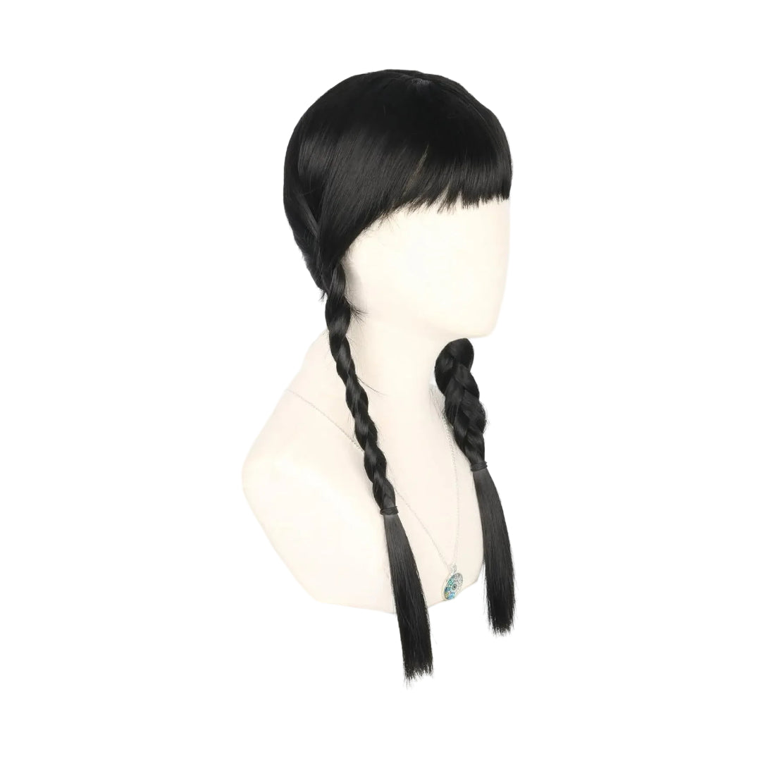 Annies-fashion – Costume Wig | Braided Hair Design for Halloween & Themed Events | Easy Dress Up Accessory