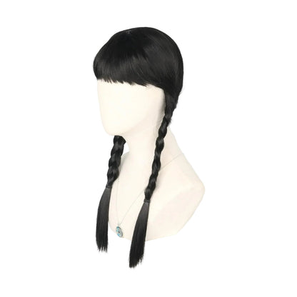 Annies-fashion – Costume Wig | Braided Hair Design for Halloween & Themed Events | Easy Dress Up Accessory