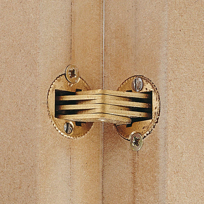 Concealed Hinges Recessed Invisible Brass 180 Degree