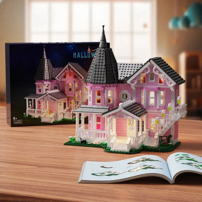Annies-fashion – Creative Building Block Set | Halloween-Themed 1349 PCS with Light-Up Features | Engaging Educational Toy for Imaginative Play