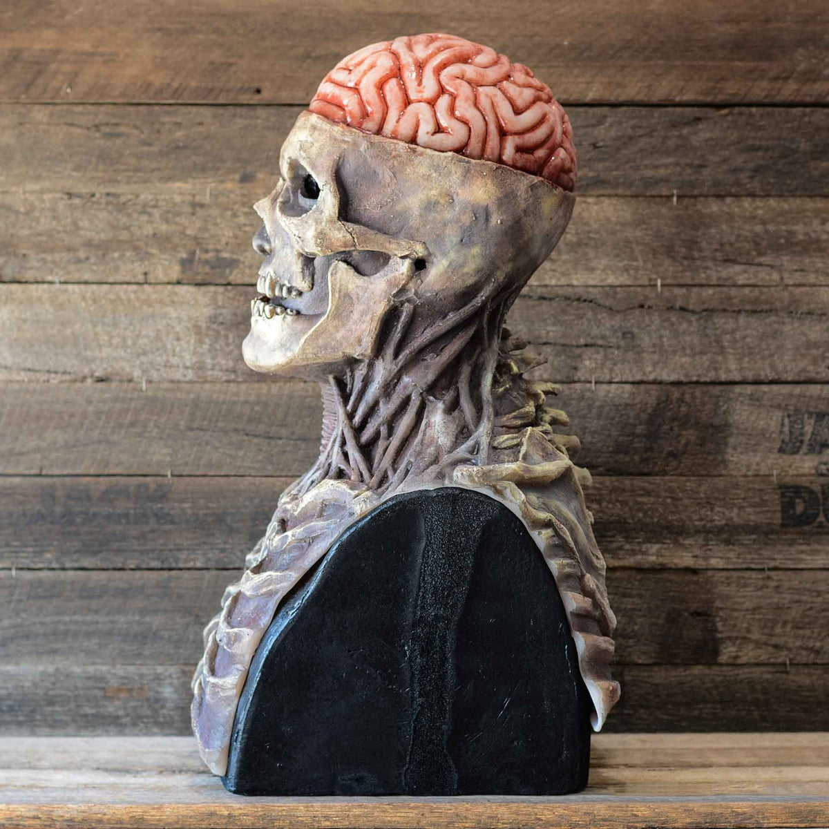 Annies-fashion – Creepy Skeleton Mask | Realistic Skull Mask with Moving Jaw for Halloween Fun