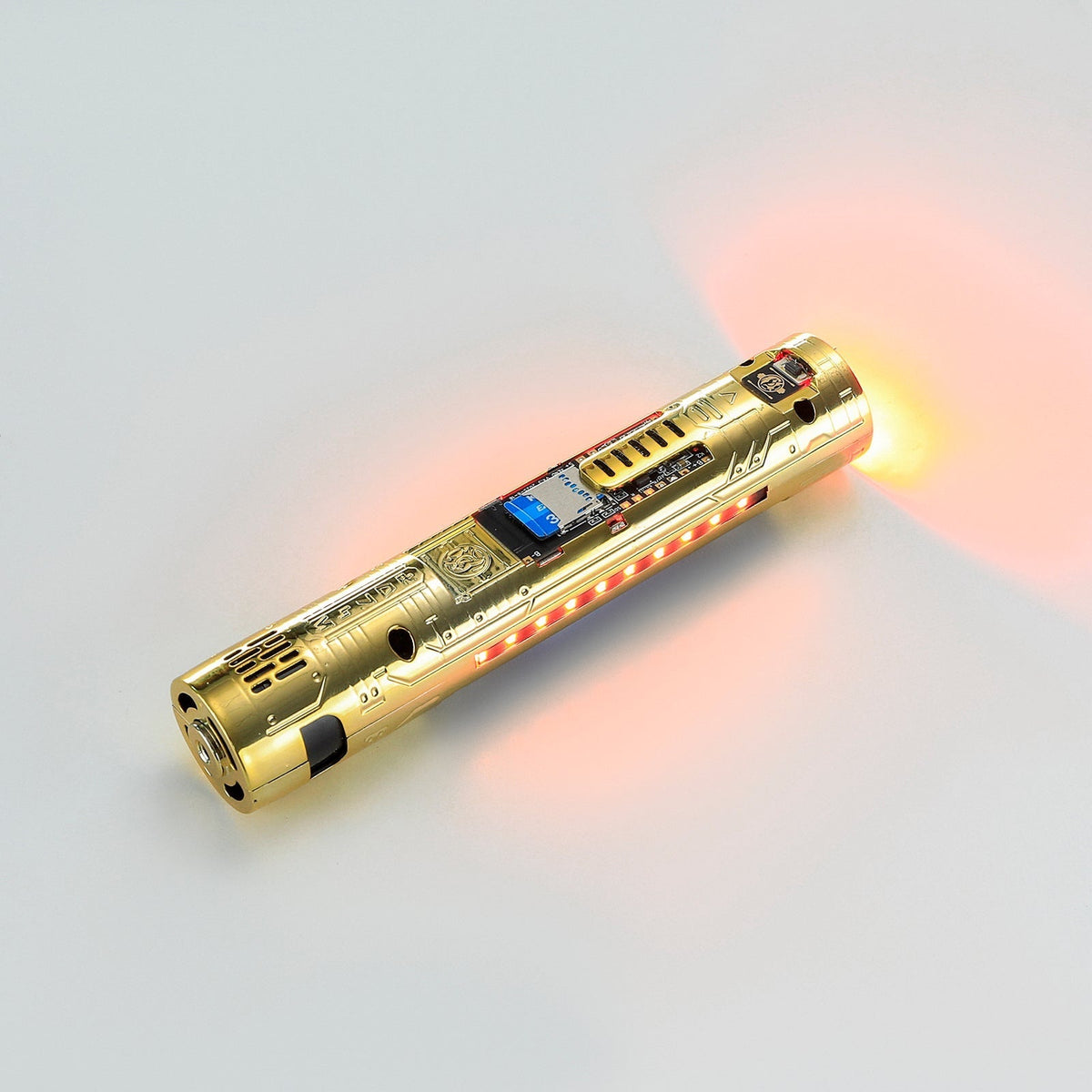 LED Cosplay Saber Replacement Chassis Core with Gold Pogo Pin Board