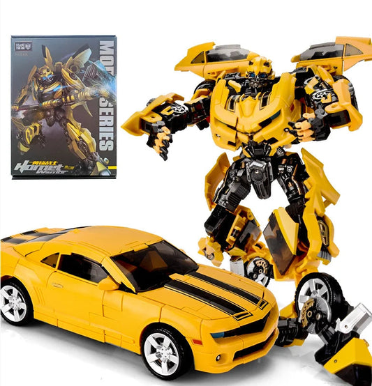 Annies-fashion – Dynamic Transforming Robot Toy Figure with Remote Control & Accessories | 6.5 Inch Interactive Model for Action Play