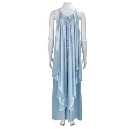 Annies-fashion – Elegant Princess Dress Cape Costume Set for Women | Perfect for Halloween & Themed Events