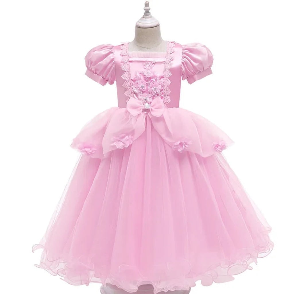 Annies-fashion – Enchanting Princess Costume | Girls Ball Gown Dress with Full Skirt | Perfect for Halloween and Themed Parties