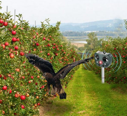 Annie’s Fashion Ultrasonic Bird + Pest Repeller Solar Powered - Long Range