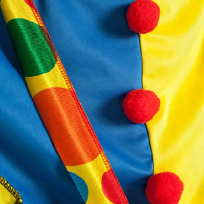 Annies-fashion – Festive Clown Costume | Colorful Circus Outfit with Easy Movement | Perfect for Halloween and Themed Parties