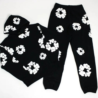 Annie’s Fashion Flower Tears Tracksuit UNISEX