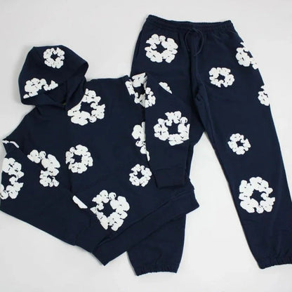 Annie’s Fashion Flower Tears Tracksuit UNISEX