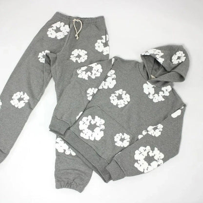 Annie’s Fashion Flower Tears Tracksuit UNISEX