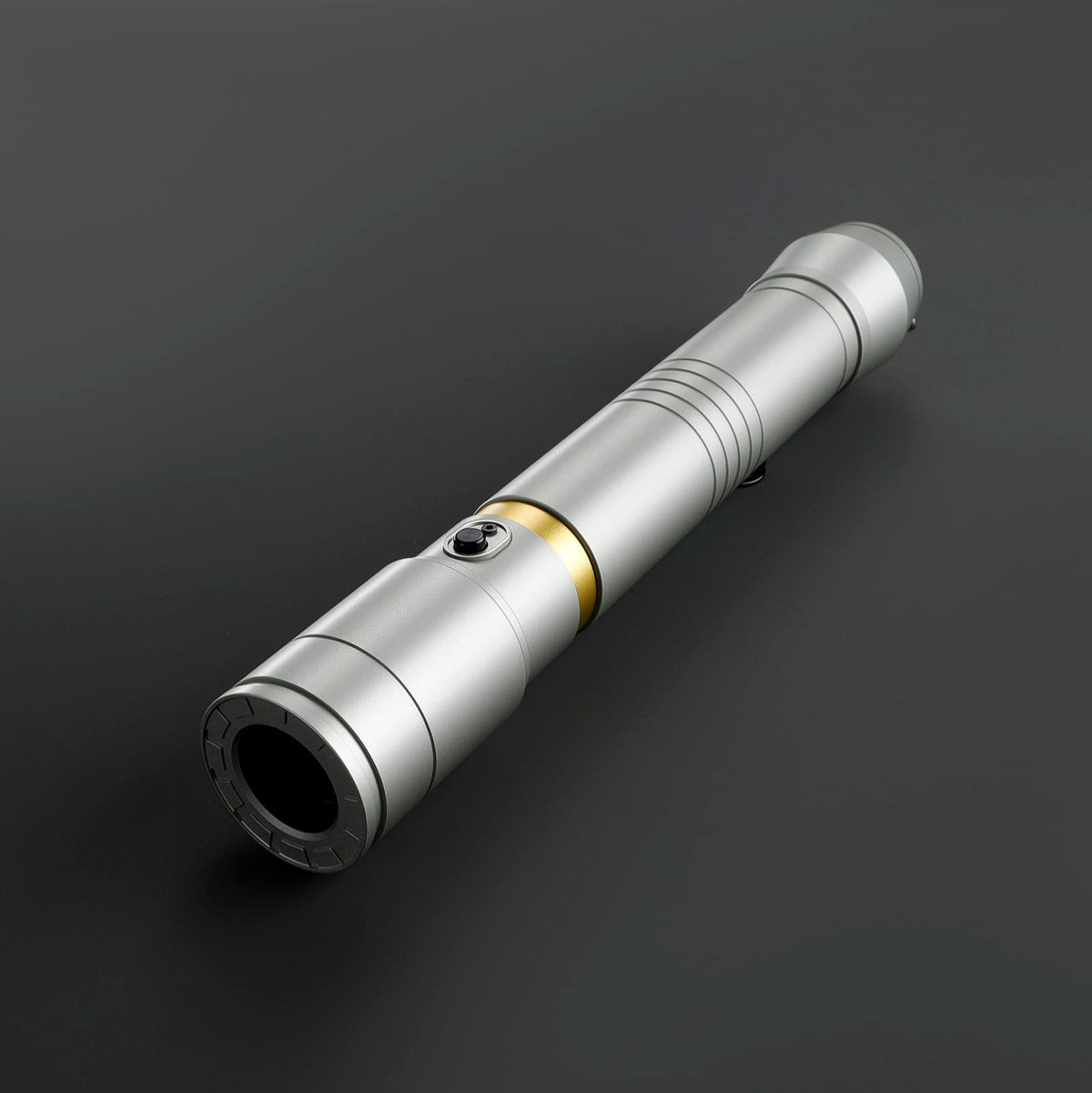 LED Cosplay Saber with Silver Hilt and Gold Accent