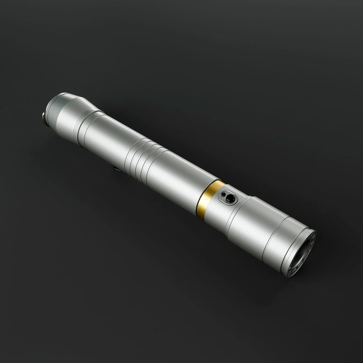 LED Cosplay Saber with Silver Hilt and Gold Accent