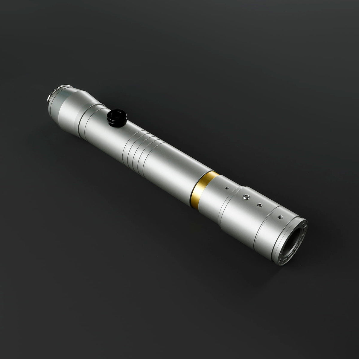 LED Cosplay Saber with Silver Hilt and Gold Accent