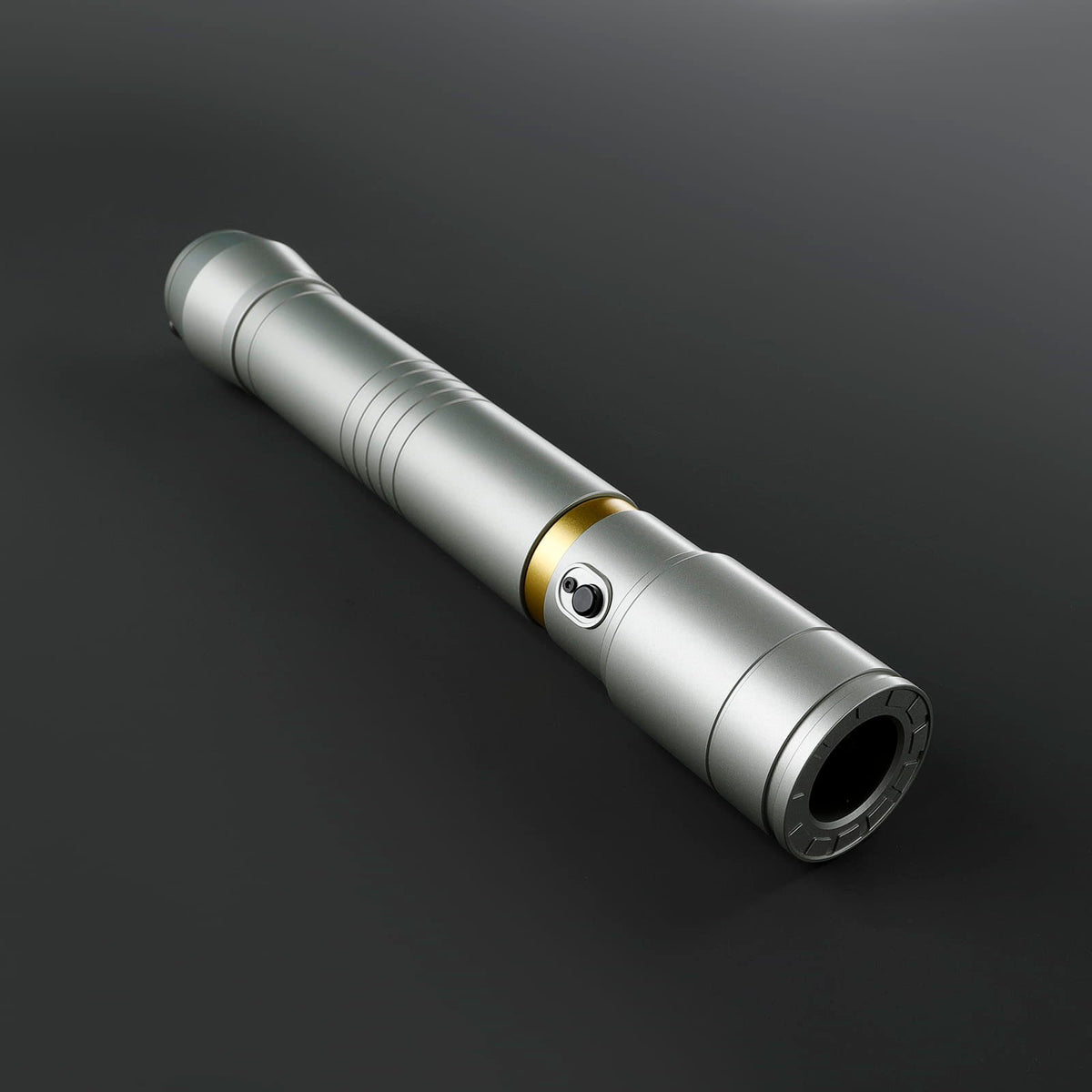 LED Cosplay Saber with Silver Hilt and Gold Accent