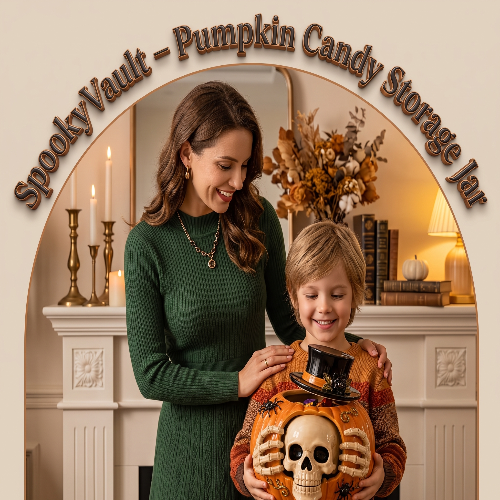 Annies-fashion – Pumpkin Candy Storage Jar