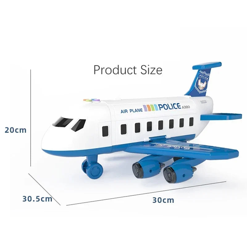 Transforming Toy Aeroplane Playset