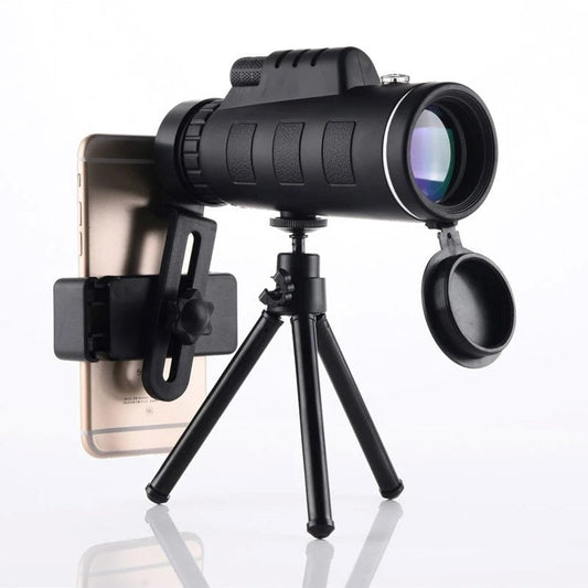 Annie’s Fashion 10X HD Monocular - High Power Monocular With Smartphone Holder & Tripod