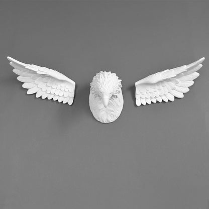 Annie’s Fashion 3D Eagle Head Wall Statue