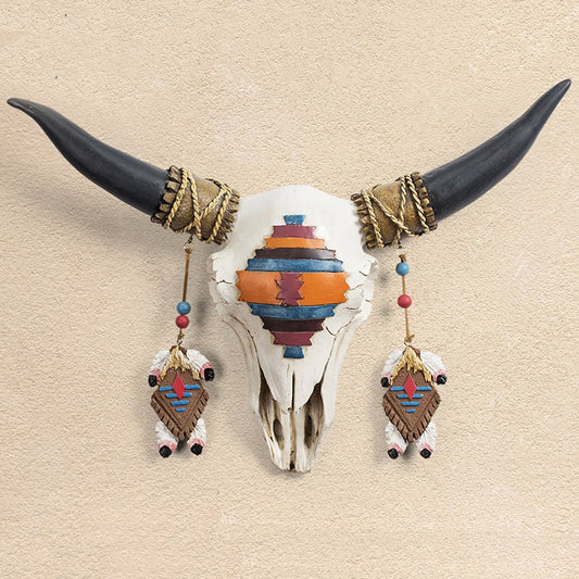 Annie’s Fashion 3D Bull Head Statue