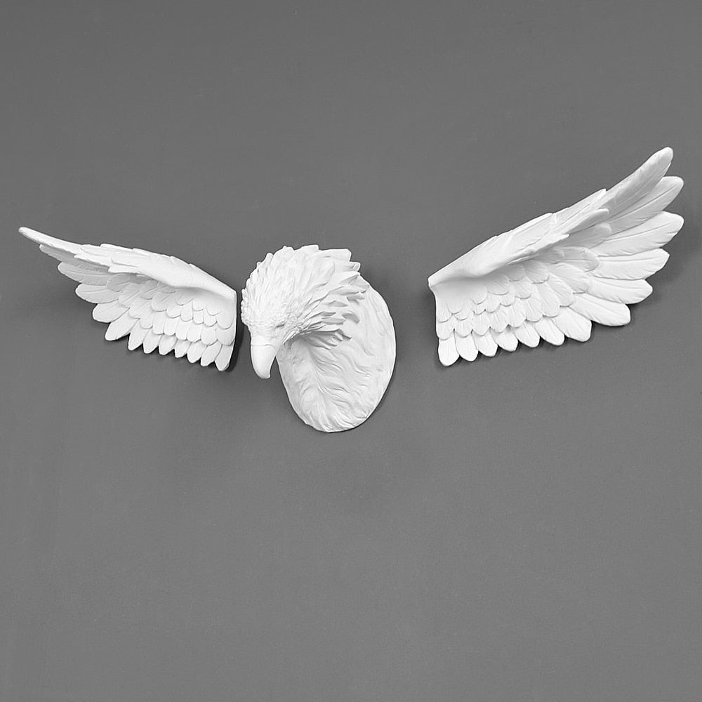 Annie’s Fashion 3D Eagle Head Wall Statue