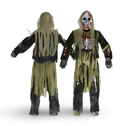 Annies-fashion – Halloween Skeleton Zombie Costume Set with Mask | Spooky Look for Kids