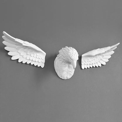 Annie’s Fashion 3D Eagle Head Wall Statue