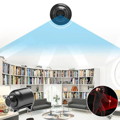 Indoor Security Camera 1080P HD with Night Vision and Motion Detection