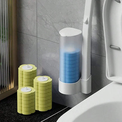 Disposable Toilet Brush Antibacterial Hygienic Sponge Heads