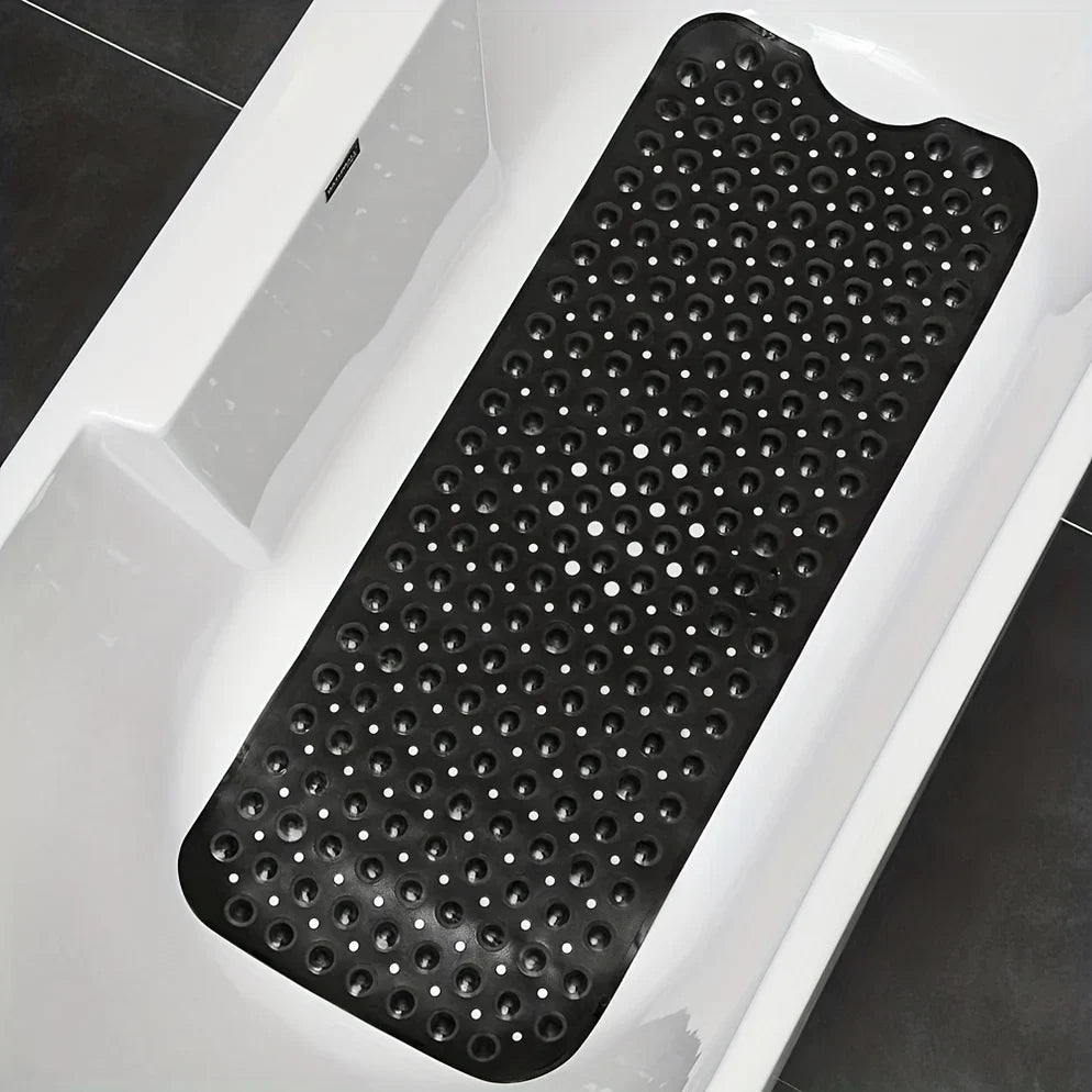 Non Slip Bath Mat XL, Extra Long Anti Skid Shower and Bathtub Mat