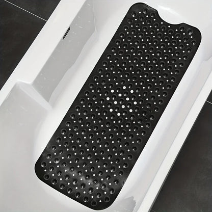 Non Slip Bath Mat XL, Extra Long Anti Skid Shower and Bathtub Mat