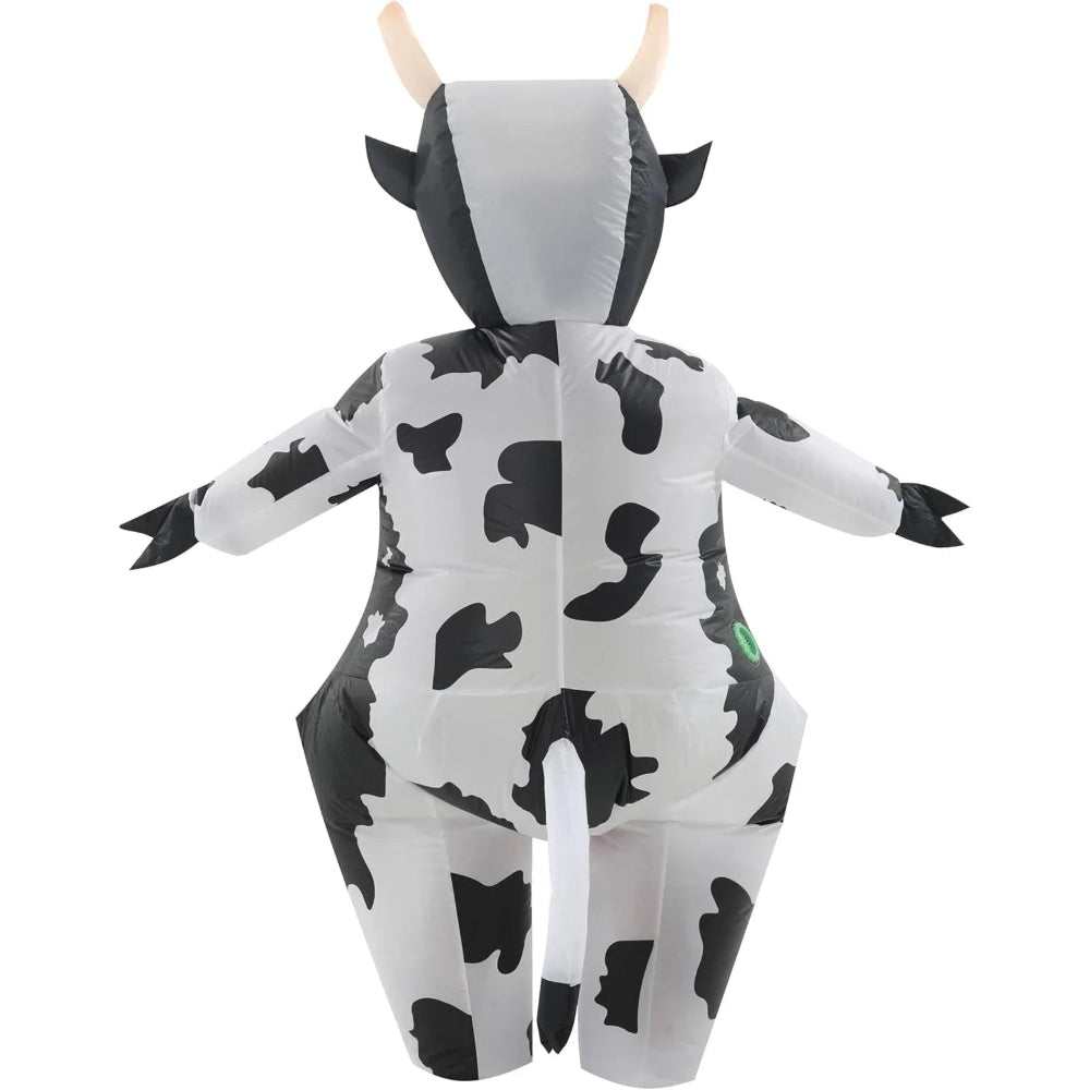 Annies-fashion – Inflatable Cow Costume | Fun Adult Halloween Costume with Eye-Catching Design | Perfect for Parties and Events
