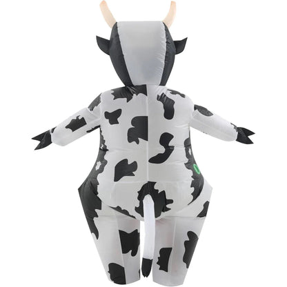 Annies-fashion – Inflatable Cow Costume for Adults with Eye-Catching Design | Fun Outfit for Halloween and Parties