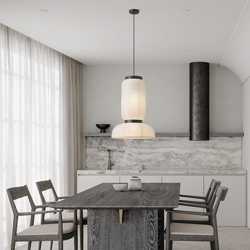 Japanese Pendant Light | Wabi Sabi Paper Lantern Design