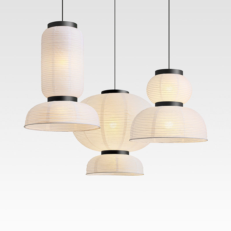 Japanese Pendant Light | Wabi Sabi Paper Lantern Design