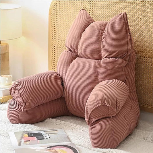 Annies-fashion – Lounge Comfort | Bed Pillow with Arm Support & Memory Foam | Ideal for Reading and Gaming