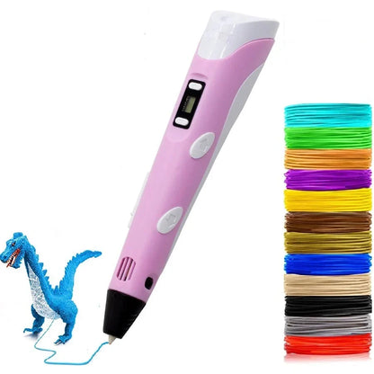 3D Printing Pen Adjustable Temperature & Variable Speed