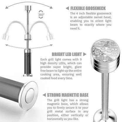 BBQ Grill Light Super-Bright LED & Magnetic Base